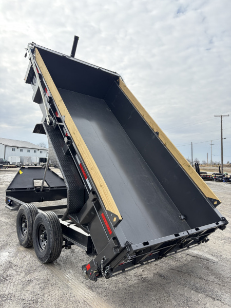 New 2026 Diamond C Trailers LPT207L14X82 (82" X 14') 15.5K Telescopic Dump Trailer