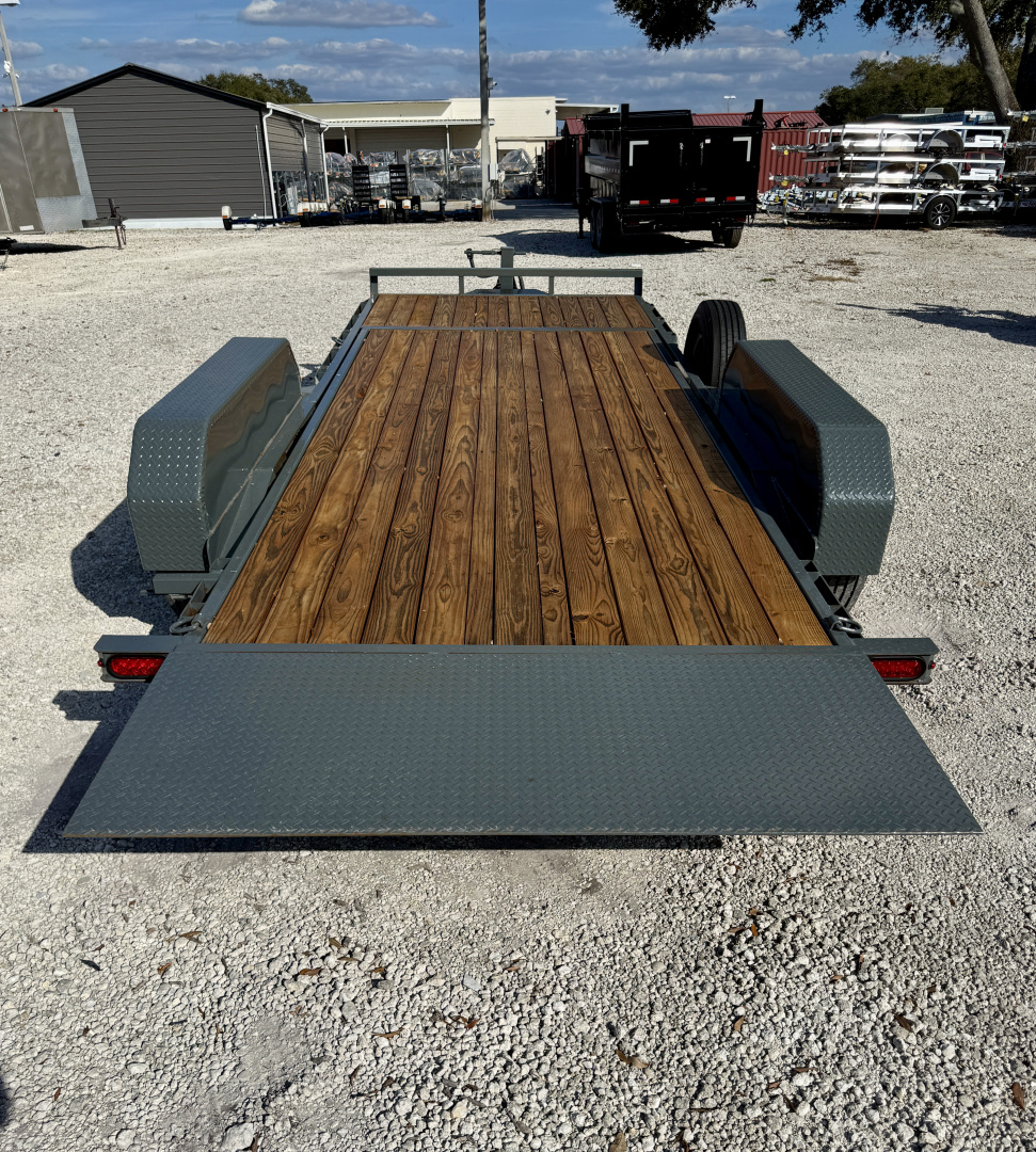 Used 2023 Sure-Trac 7x16+4 Tilt Bed Equipment Trailer 14K