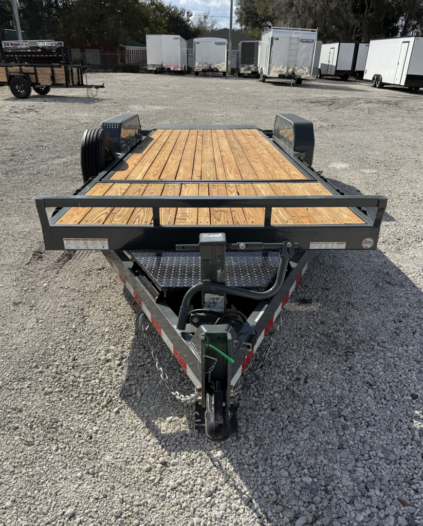 Used 2023 Sure-Trac 7x16+4 Tilt Bed Equipment Trailer 14K