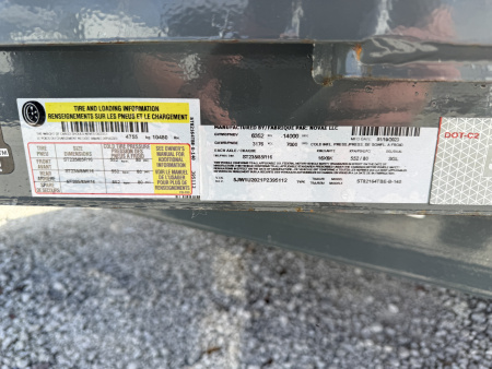 Used 2023 Sure-Trac 7x16+4 Tilt Bed Equipment Trailer 14K