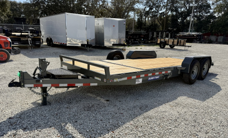 Used 2023 Sure-Trac 7x16+4 Tilt Bed Equipment Trailer 14K