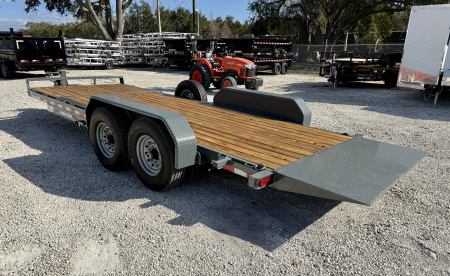 Used 2023 Sure-Trac 7x16+4 Tilt Bed Equipment Trailer 14K