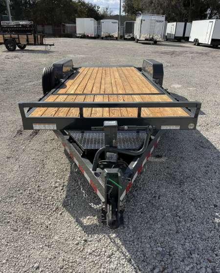 Used 2023 Sure-Trac 7x16+4 Tilt Bed Equipment Trailer 14K