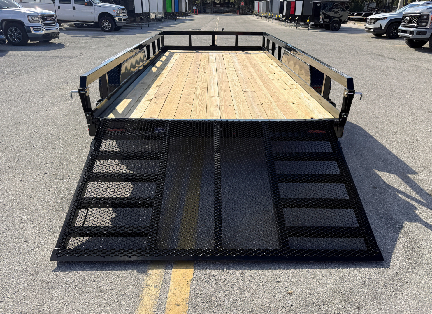 New 2026 Sure-Trac 7x16 Tube Top 10K Utility Trailer