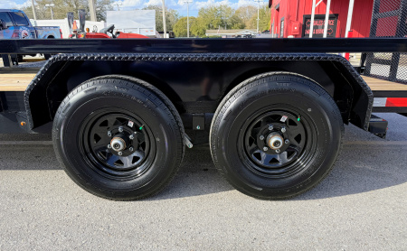 New 2026 Sure-Trac 7x16 Tube Top 10K Utility Trailer
