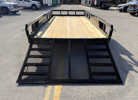 New 2026 Sure-Trac 7x16 Tube Top 10K Utility Trailer