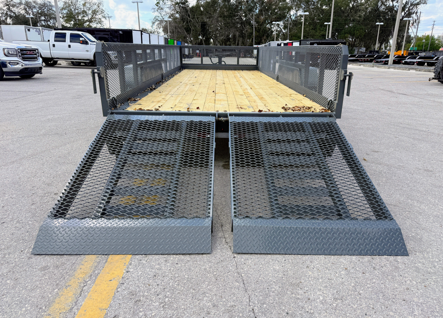 New 2026 Sure-Trac 7x20 Tube Top 14K Utility Trailer