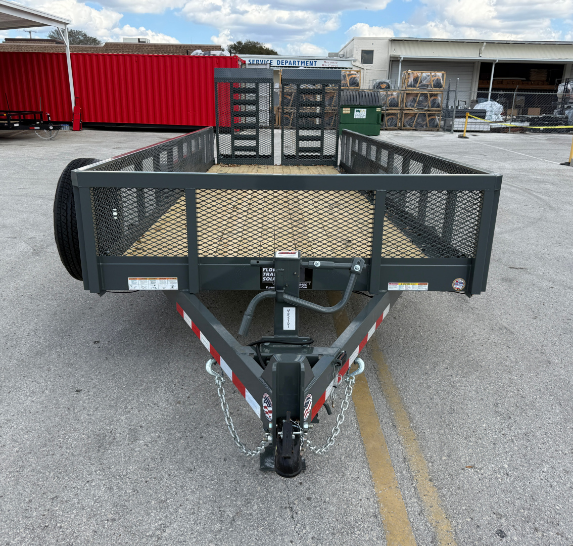 New 2026 Sure-Trac 7x20 Tube Top 14K Utility Trailer
