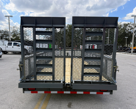 New 2026 Sure-Trac 7x20 Tube Top 14K Utility Trailer