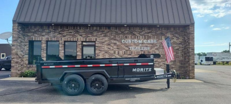 New 2026 Moritz International 6'10 x14' 16K Dump Trailer