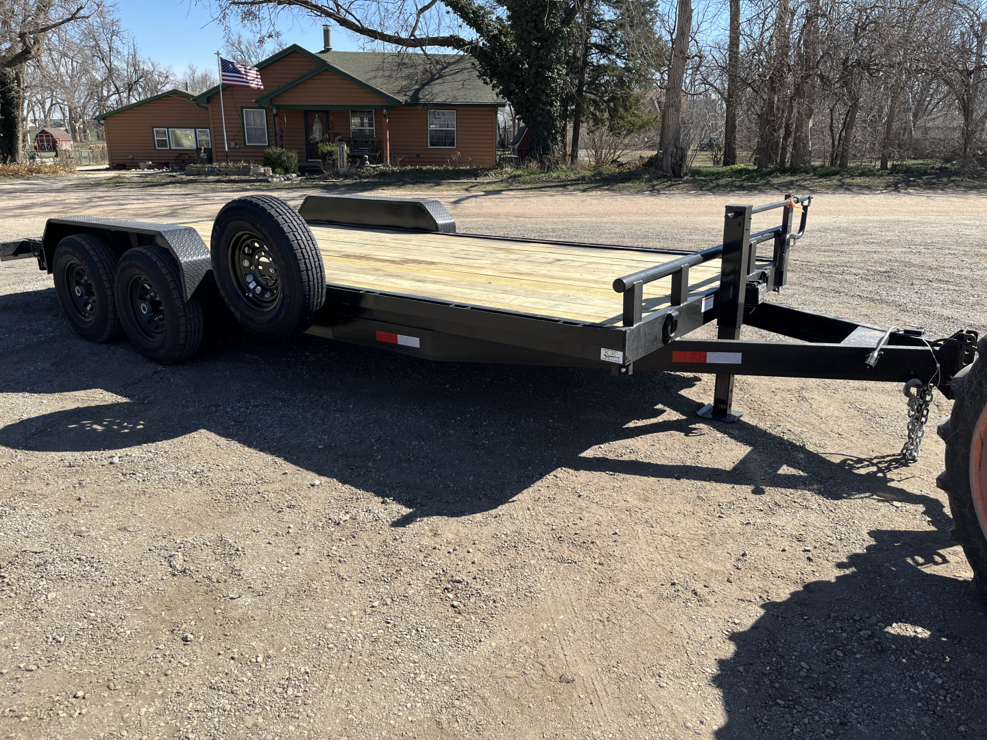 New 2026 Stag Trailers 82"x20' Equipment Trailer 14K