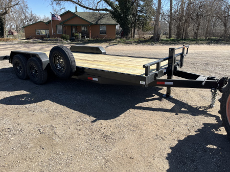 New 2026 Stag Trailers 82"x20' Equipment Trailer 14K