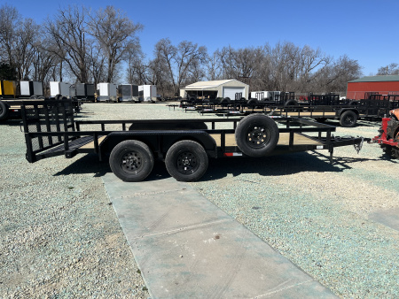 New 2026 Stag Trailers 82"x16' Tandem Axle Dovetail Utility Trailer