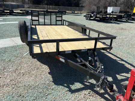 New 2026 Stag Trailers 82"x16' Tandem Axle Dovetail Utility Trailer