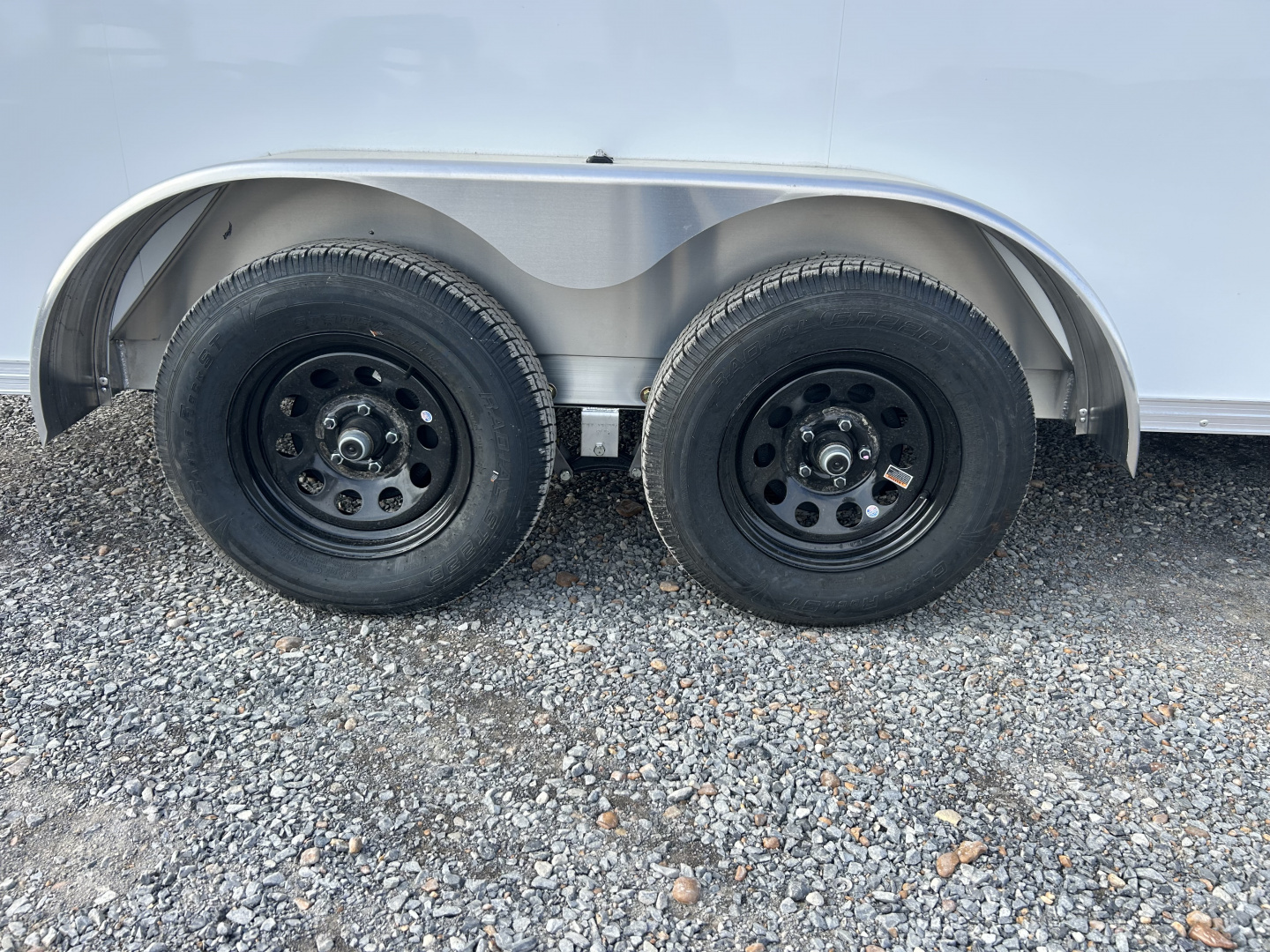 New 2026 ALCOM 7'x16' Aluminum Enclosed Trailer