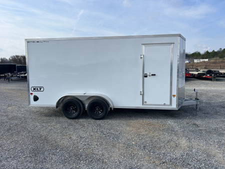 New 2026 ALCOM 7'x16' Aluminum Enclosed Trailer