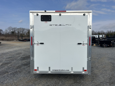 New 2026 ALCOM 7'x16' Aluminum Enclosed Trailer