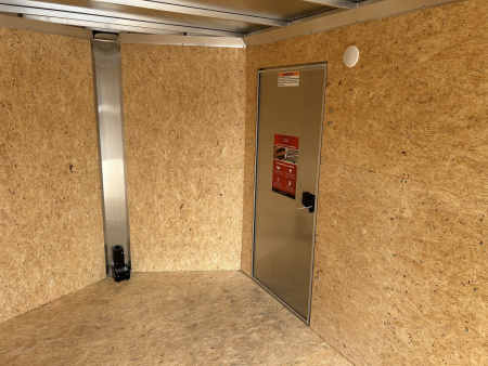 New 2026 ALCOM 7'x16' Aluminum Enclosed Trailer