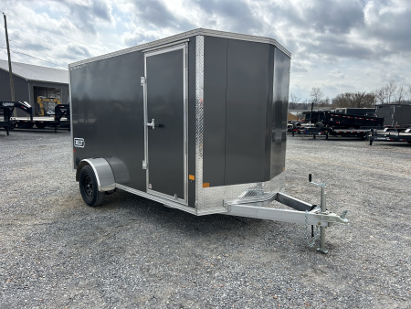 New 2026 ALCOM 6'x12' Aluminum Enclosed Trailer