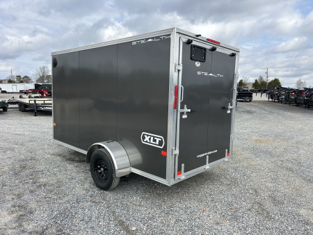 New 2026 ALCOM 6'x12' Aluminum Enclosed Trailer