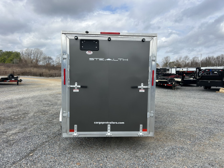 New 2026 ALCOM 6'x12' Aluminum Enclosed Trailer
