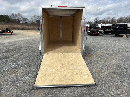 New 2026 ALCOM 6'x12' Aluminum Enclosed Trailer