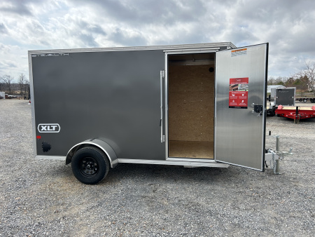 New 2026 ALCOM 6'x12' Aluminum Enclosed Trailer