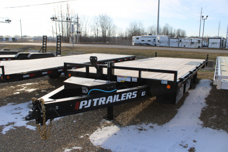 New 2026 PJ Trailers 22' SR 14K GVWR STOCK ID 6137 Equipment Trailer