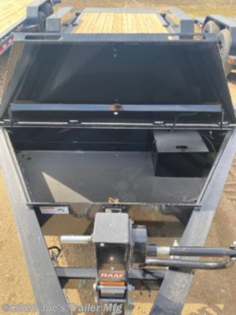 New 2025 H&H Trailers HBTE82164BP 15.4 Tilt Trailer