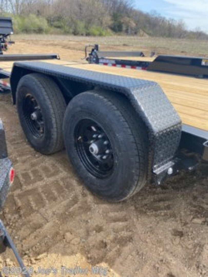 New 2025 H&H Trailers HBTE82164BP 15.4 Tilt Trailer