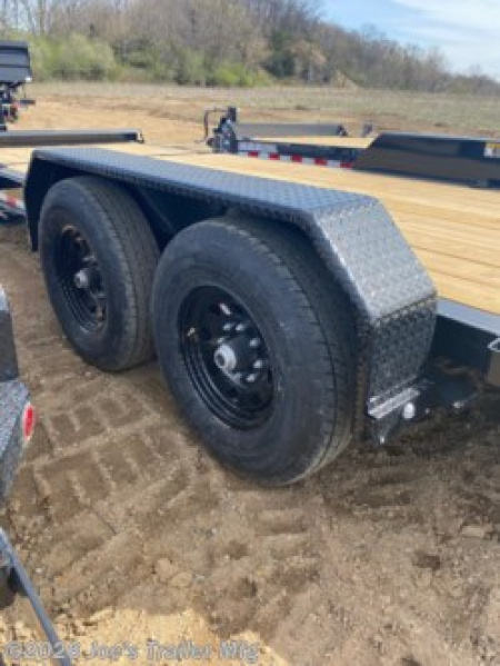 New 2025 H&H Trailers HBTE82164BP 15.4 Tilt Trailer