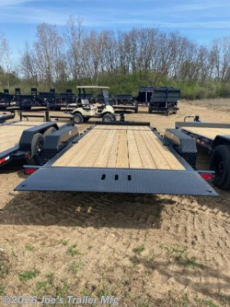 New 2025 H&H Trailers HBTE82164BP 15.4 Tilt Trailer