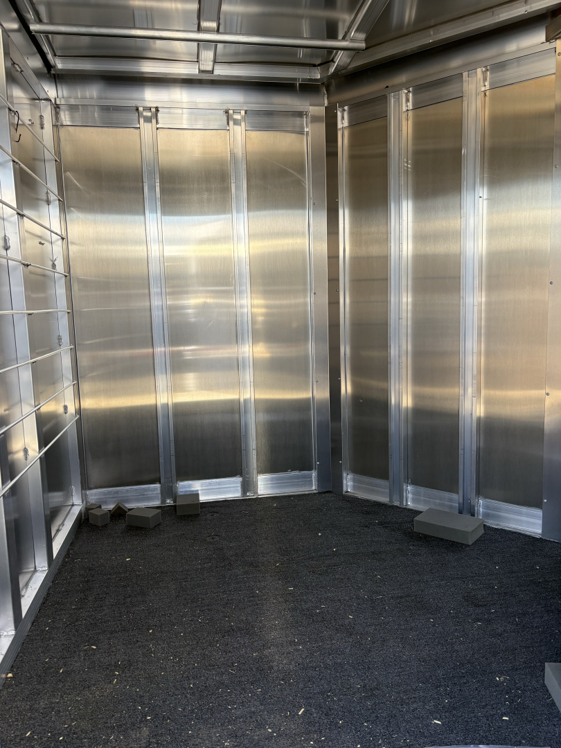 Used 2025 Exiss Trailers 6 Pen 7x16 Low Pro