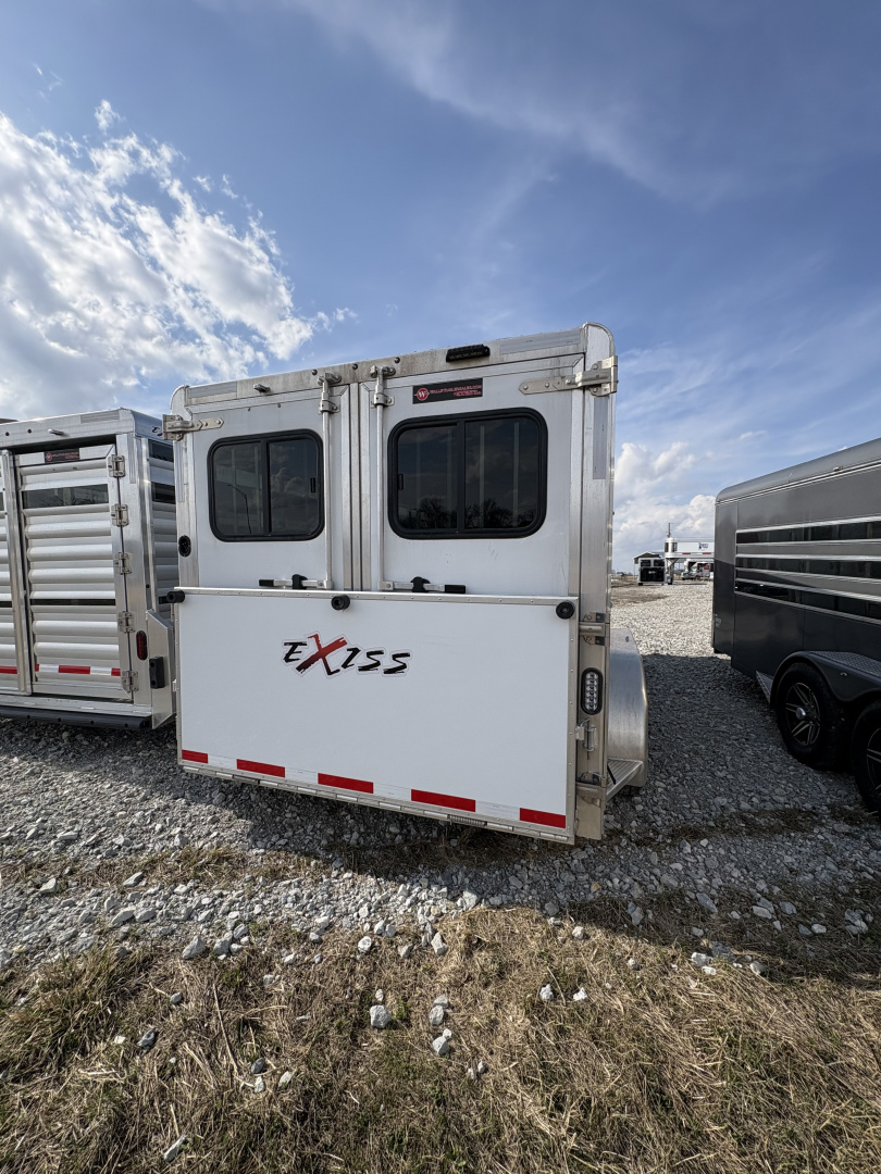 Used 2025 Exiss Trailers 6 Pen 7x16 Low Pro