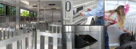 New 2026 Exiss 6 Pen 7x16 Exhibitor Trailer