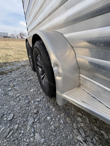 Used 2025 Exiss Trailers 6 Pen 7x16 Low Pro