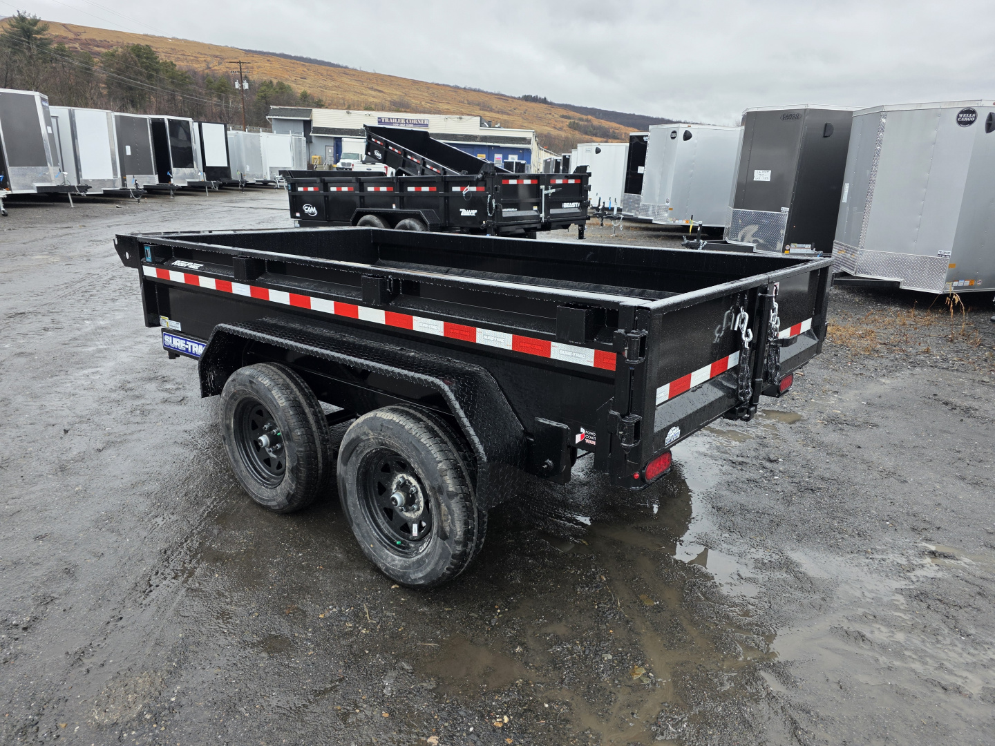 New 2026 Sure-Trac 5X10 7K - HOME OWNER Dump Trailer