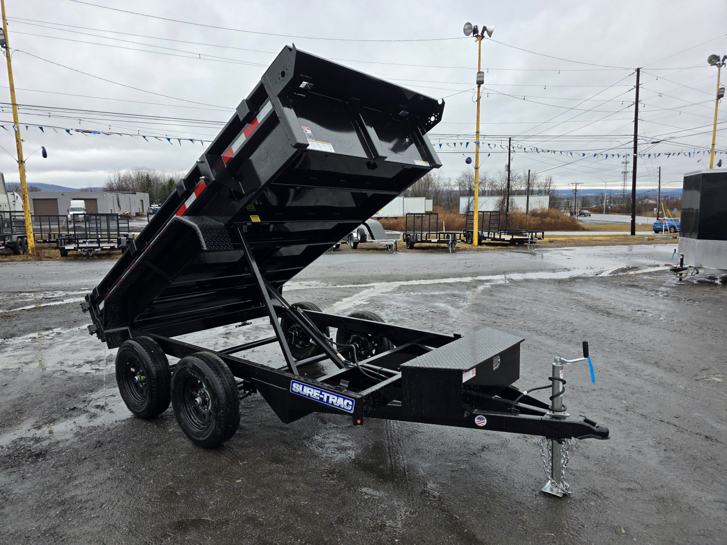 New 2026 Sure-Trac 5X10 7K - HOME OWNER Dump Trailer