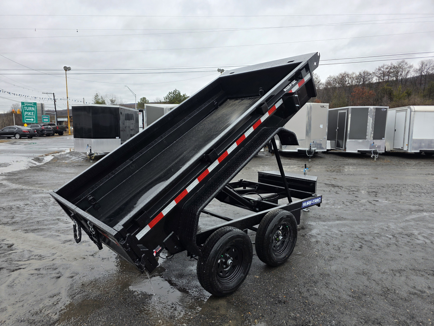 New 2026 Sure-Trac 5X10 7K - HOME OWNER Dump Trailer