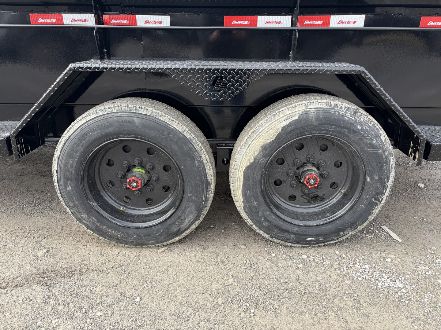 New 2026 Liberty LD16K83X14B8TSFT (83" x 14') 17.5K Telescopic Dump Trailer