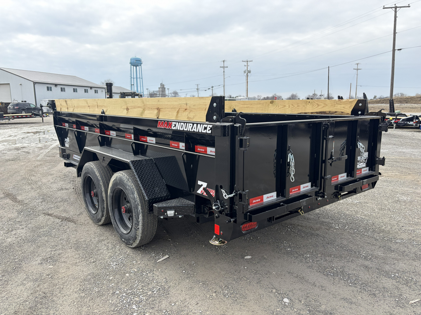 New 2026 Liberty LD16K83X14B8TSFT (83" x 14') 17.5K Telescopic Dump Trailer
