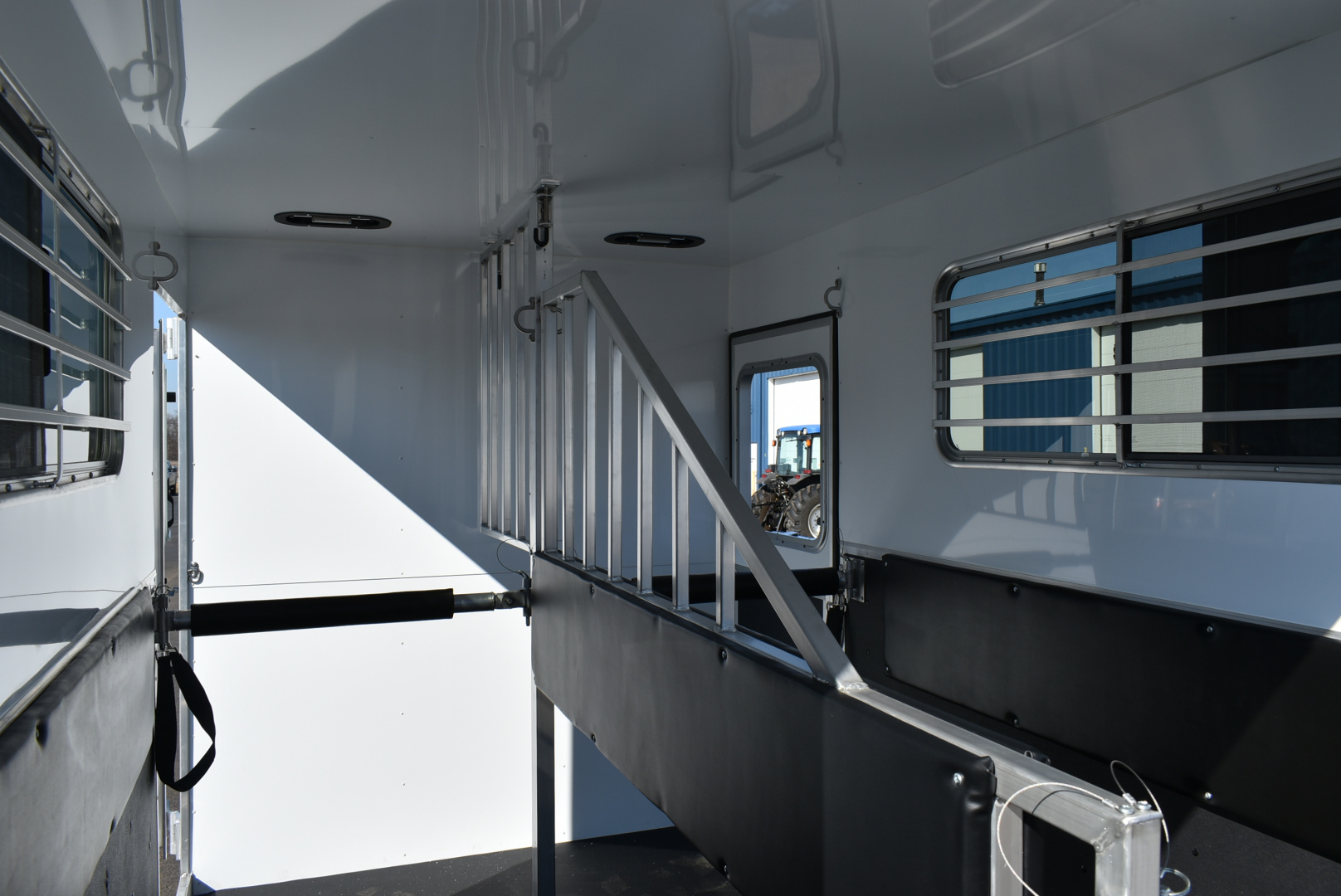 New 2026 Kiefer Manufacturing KRS Straight 2H/BP Horse Trailer