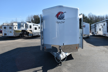 New 2026 Kiefer Manufacturing KRS Straight 2H/BP Horse Trailer