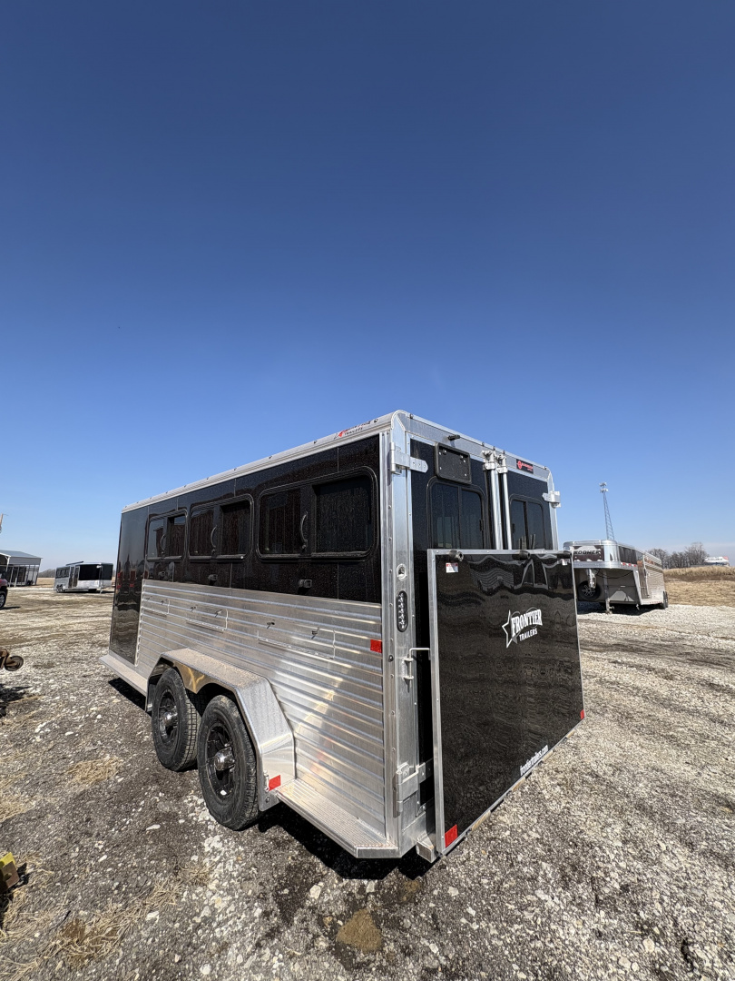 New 2026 Frontier Trailers 6 Pen Stock Low Pro 7x16 Stock / Stock Combo Trailer