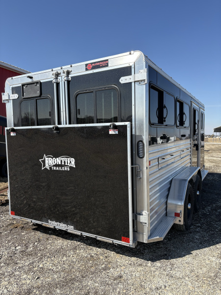 New 2026 Frontier Trailers 6 Pen Stock Low Pro 7x16 Stock / Stock Combo Trailer
