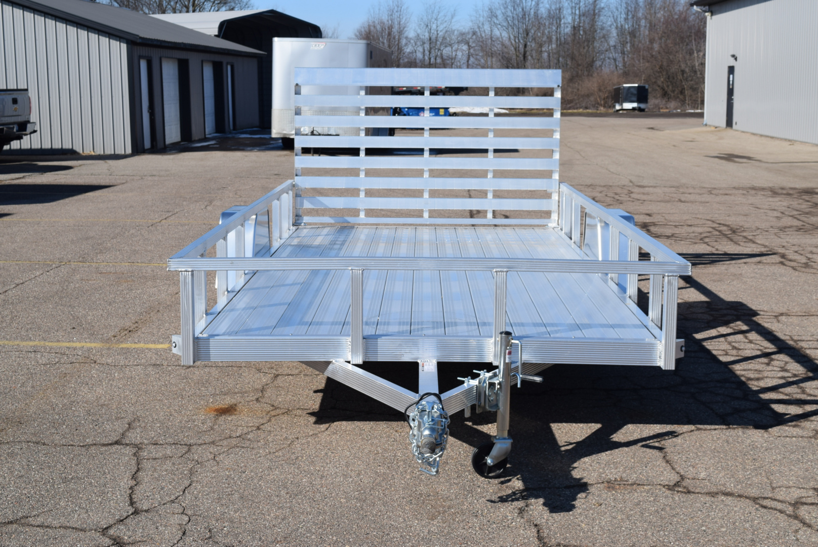 New 2026 Sport Haven 7x14 Aluminum Utility Trailer