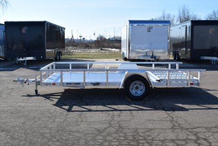 New 2026 Sport Haven 7x14 Aluminum Utility Trailer