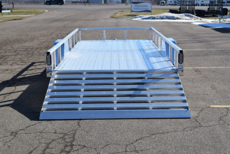 New 2026 Sport Haven 7x14 Aluminum Utility Trailer