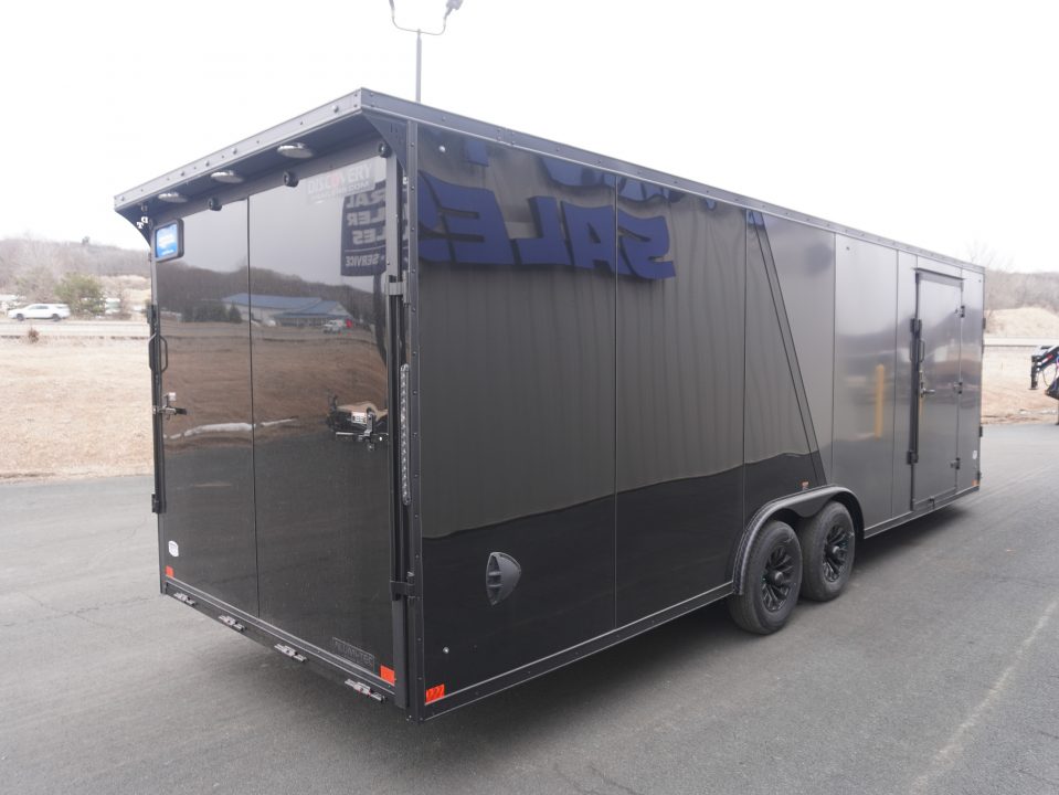 New 2026 Discovery Trailers 8.5x24+5'V Snowmobile Trailer