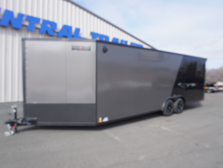 New 2026 Discovery Trailers 8.5x24+5'V Snowmobile Trailer